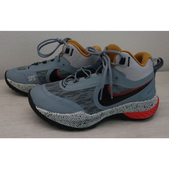 Nike CK9951 Men's Sz 8 Women's 9.5 Gray/Gold/Black React SFB Carbon Shoes $165 - Picture 8 of 9